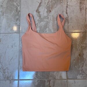 Vuori All The Form Support Tank in BRIGHT PEACH Size S